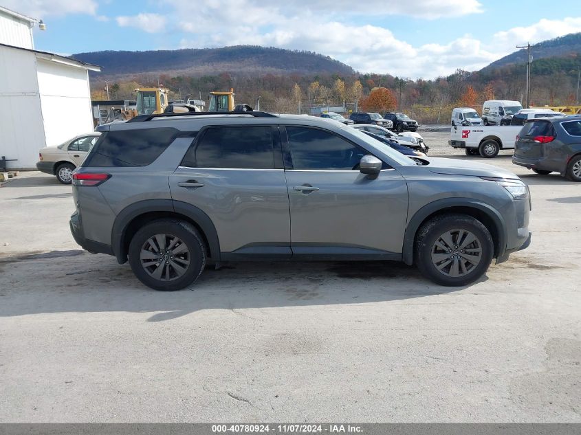 2022 Nissan Pathfinder Sv 4Wd VIN: 5N1DR3BD0NC213461 Lot: 40780924