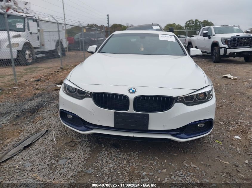 2018 BMW 430I xDrive VIN: WBA4W5C58JAA49995 Lot: 40780925