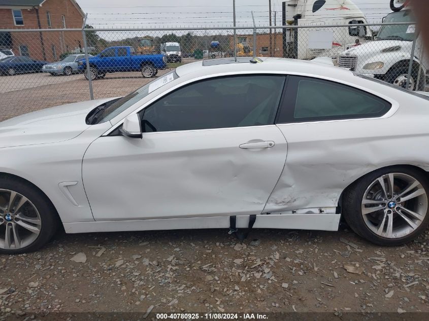 2018 BMW 430I xDrive VIN: WBA4W5C58JAA49995 Lot: 40780925