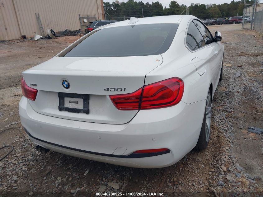 2018 BMW 430I xDrive VIN: WBA4W5C58JAA49995 Lot: 40780925