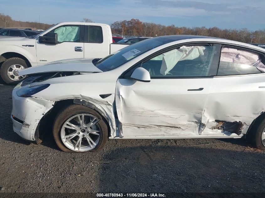 2023 Tesla Model Y Awd/Long Range Dual Motor All-Wheel Drive VIN: 7SAYGDEE5PF799248 Lot: 40780943