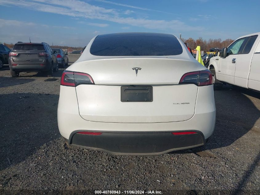 2023 Tesla Model Y Awd/Long Range Dual Motor All-Wheel Drive VIN: 7SAYGDEE5PF799248 Lot: 40780943