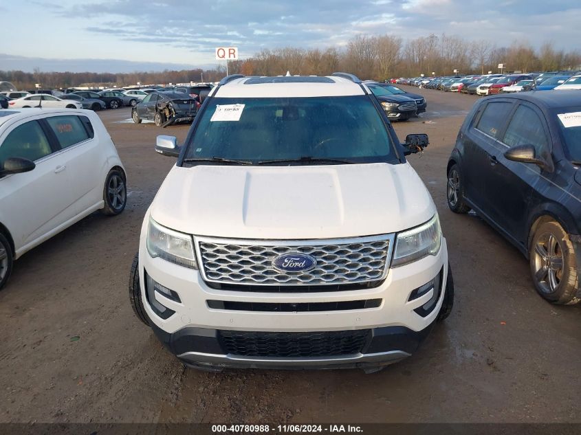 2017 Ford Explorer Platinum VIN: 1FM5K8HT4HGA57815 Lot: 40780988