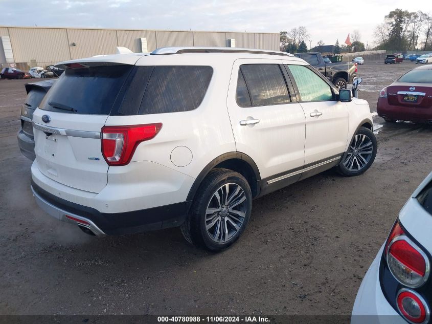 VIN 1FM5K8HT4HGA57815 2017 FORD EXPLORER PLATINUM