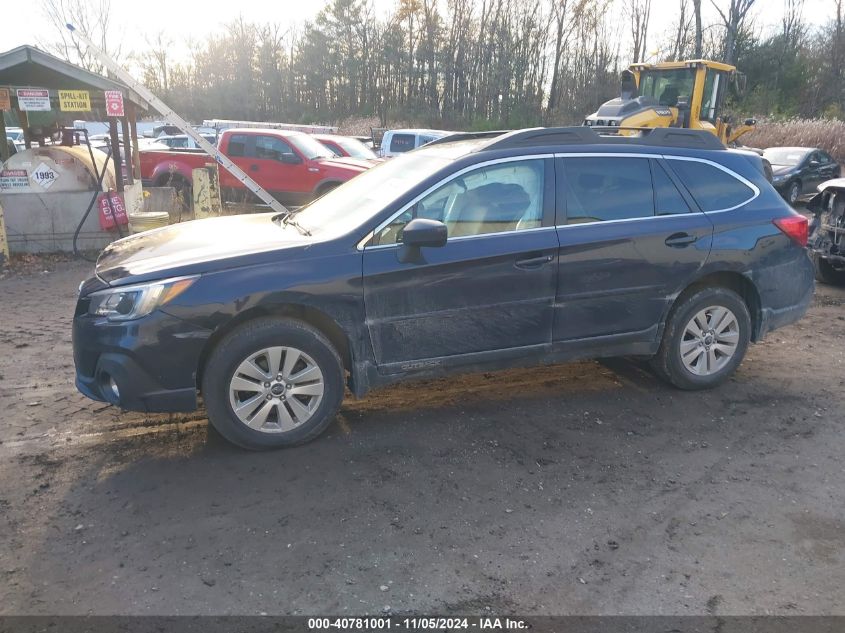 2018 Subaru Outback 2.5I Premium VIN: 4S4BSACC4J3381765 Lot: 40781001