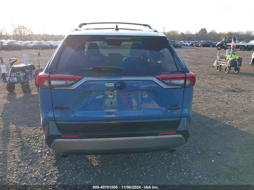 2022 Toyota Rav4 Hybrid Xse VIN: 4T3E6RFV2NU090332 Lot: 40781005