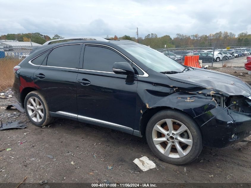 2010 Lexus Rx 350 VIN: 2T2ZK1BA1AC037784 Lot: 40781008