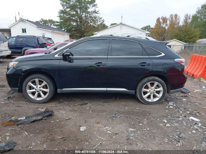 2010 Lexus Rx 350 VIN: 2T2ZK1BA1AC037784 Lot: 40781008