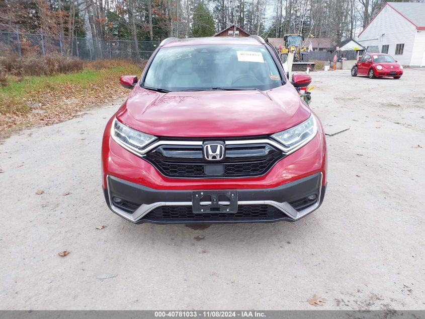 2022 Honda Cr-V Awd Touring VIN: 5J6RW2H99NL005329 Lot: 40781033