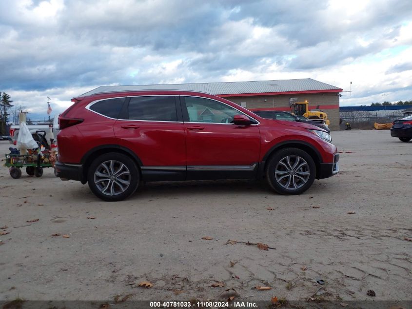 2022 Honda Cr-V Awd Touring VIN: 5J6RW2H99NL005329 Lot: 40781033