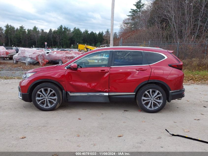 2022 Honda Cr-V Awd Touring VIN: 5J6RW2H99NL005329 Lot: 40781033