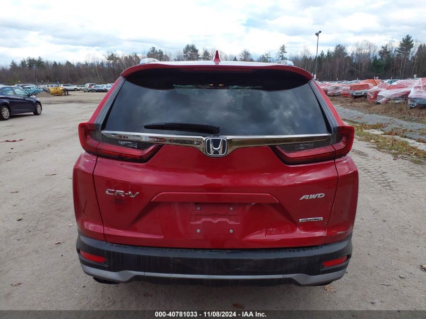 2022 Honda Cr-V Awd Touring VIN: 5J6RW2H99NL005329 Lot: 40781033