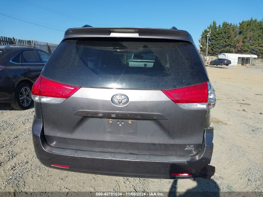 2012 Toyota Sienna Le 7 Passenger VIN: 5TDJK3DC0CS030265 Lot: 40781034