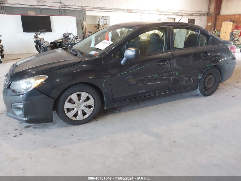 2014 Subaru Impreza 2.0I VIN: JF1GJAA61EG024350 Lot: 40781047