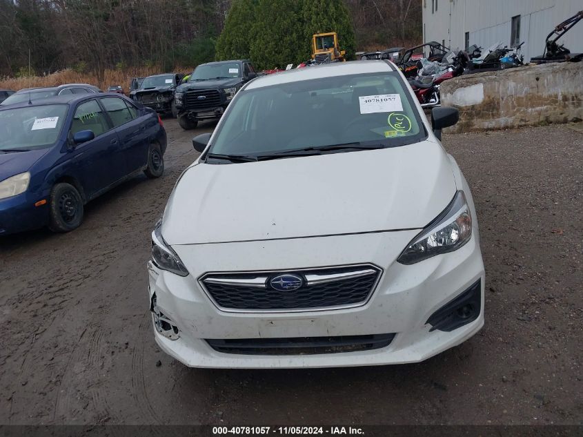 2019 Subaru Impreza 2.0I VIN: 4S3GKAA66K3607037 Lot: 40781057