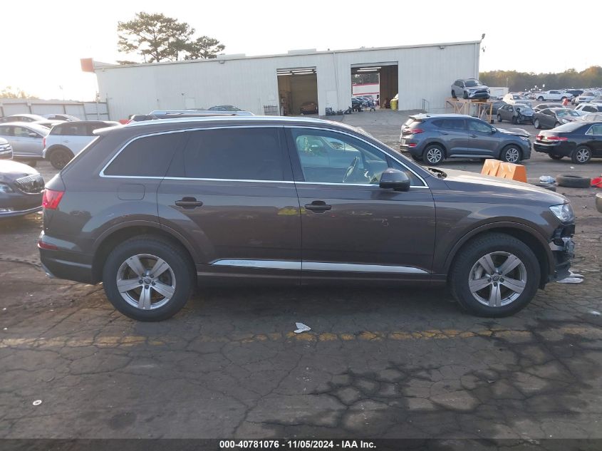 2018 Audi Q7 2.0T Premium VIN: WA1LHAF78JD013955 Lot: 40781076