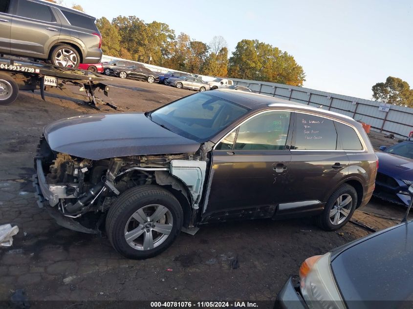 2018 Audi Q7 2.0T Premium VIN: WA1LHAF78JD013955 Lot: 40781076