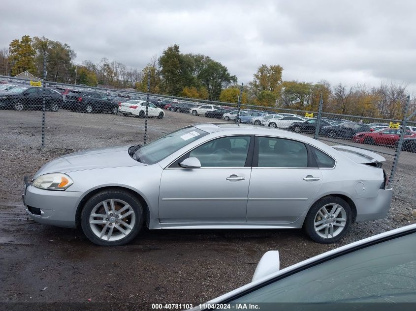 2012 Chevrolet Impala Ltz VIN: 2G1WC5E38C1142891 Lot: 40781103