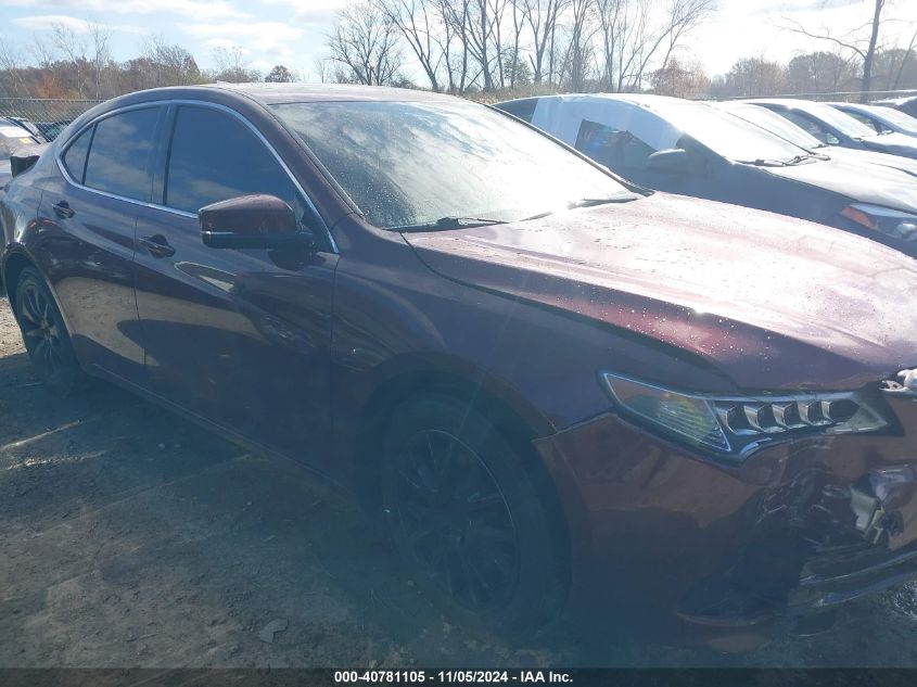 2015 Acura Tlx VIN: 19UUB1F36FA017196 Lot: 40781105