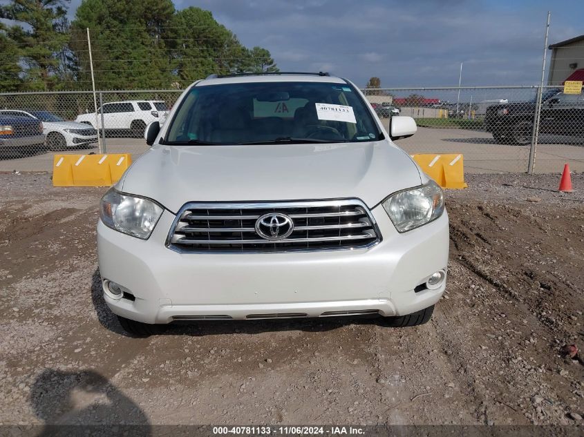 2009 Toyota Highlander Limited VIN: JTEDS42A792084288 Lot: 40781133