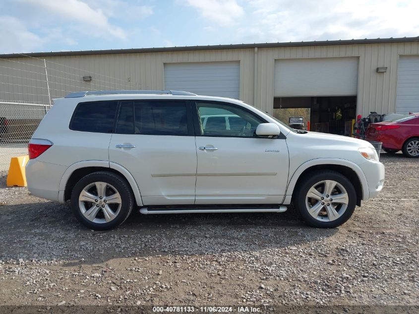 2009 Toyota Highlander Limited VIN: JTEDS42A792084288 Lot: 40781133