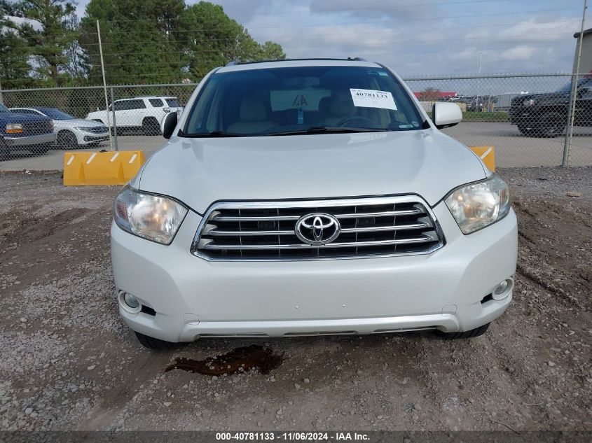 2009 Toyota Highlander Limited VIN: JTEDS42A792084288 Lot: 40781133