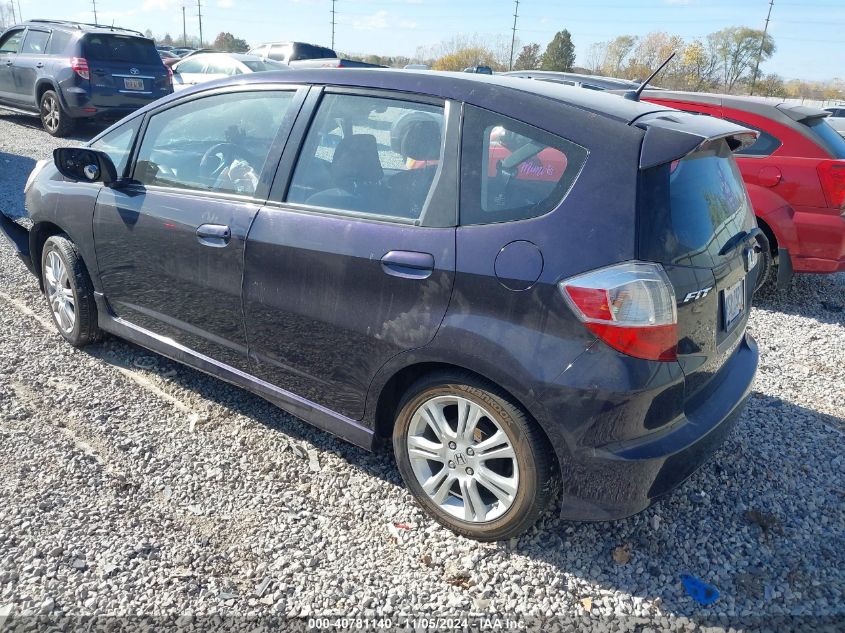 2010 Honda Fit Sport VIN: JHMGE8H4XAC031244 Lot: 40781140