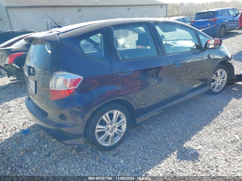 2010 Honda Fit Sport VIN: JHMGE8H4XAC031244 Lot: 40781140