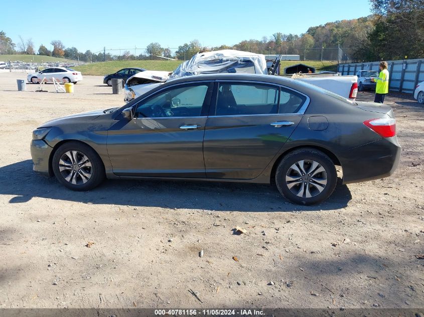 2014 Honda Accord Lx VIN: 1HGCR2F37EA002010 Lot: 40781156