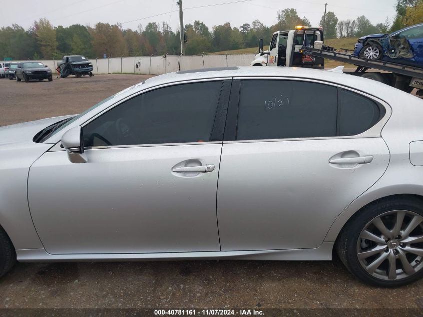 2013 Lexus Gs 350 VIN: JTHBE1BL7D5024410 Lot: 40781161