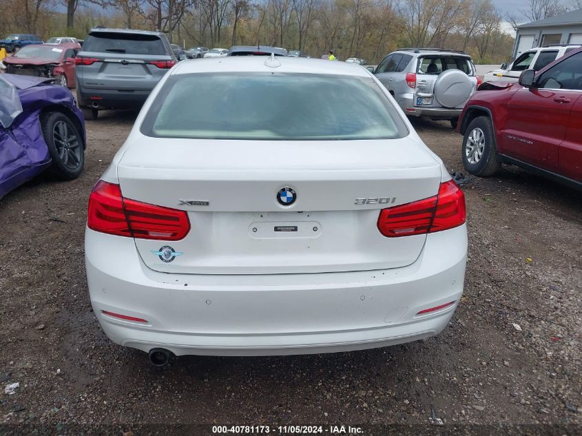 2016 BMW 320I xDrive VIN: WBA8A3C50GK689588 Lot: 40781173