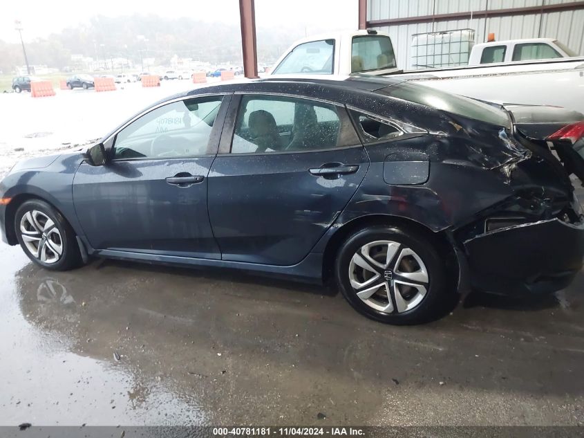 2018 Honda Civic Lx VIN: 19XFC2F53JE032451 Lot: 40781181