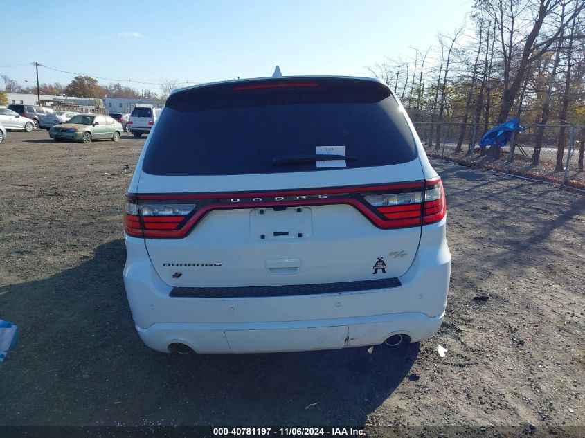 2022 Dodge Durango R/T Plus Awd VIN: 1C4SDJCT4NC189637 Lot: 40781197