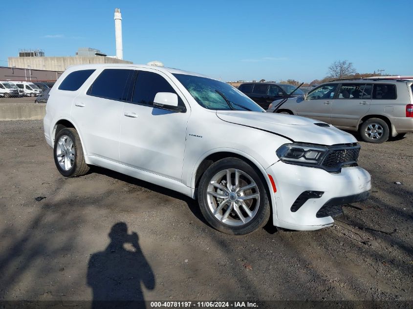 2022 Dodge Durango R/T Plus Awd VIN: 1C4SDJCT4NC189637 Lot: 40781197