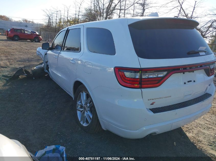 2022 Dodge Durango R/T Plus Awd VIN: 1C4SDJCT4NC189637 Lot: 40781197