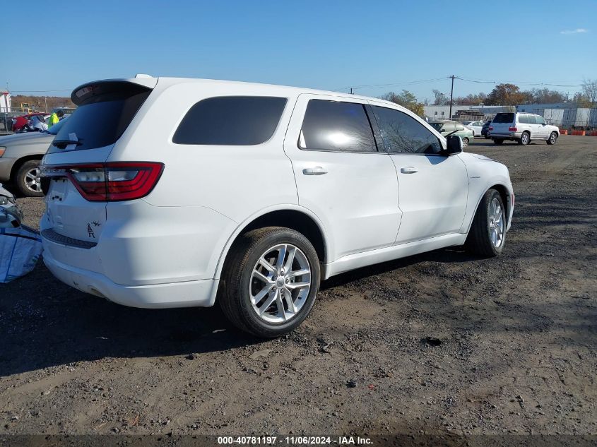 2022 Dodge Durango R/T Plus Awd VIN: 1C4SDJCT4NC189637 Lot: 40781197