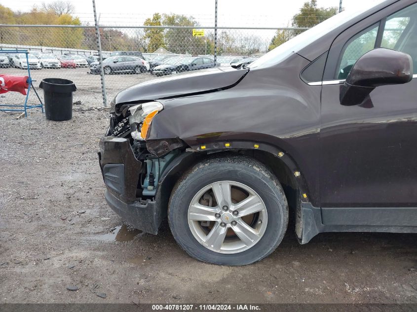 2015 Chevrolet Trax Lt VIN: KL7CJLSB7FB117286 Lot: 40781207