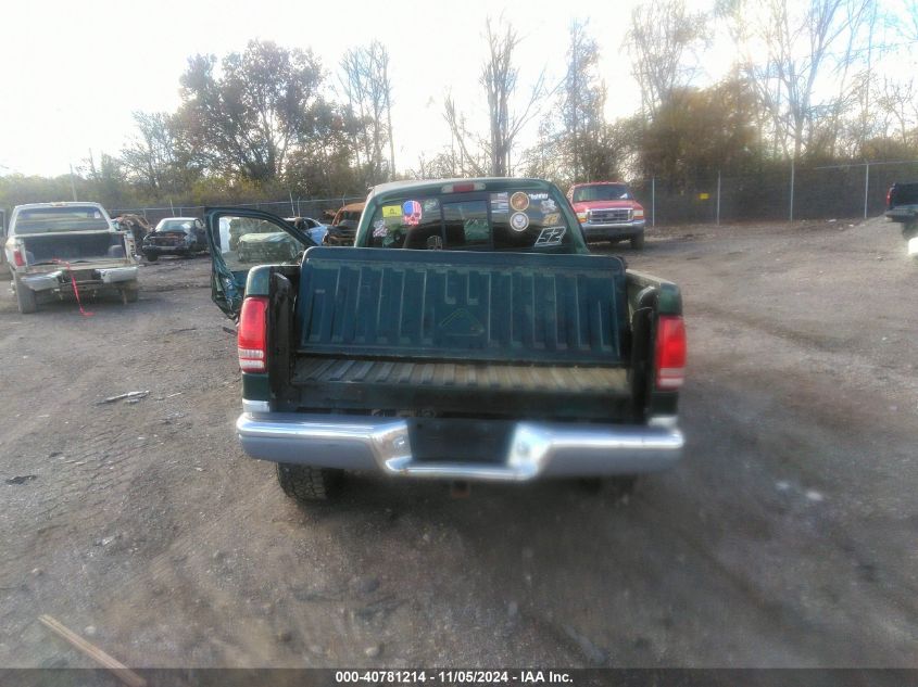 2001 Dodge Dakota Slt/Sport VIN: 1B7GG22N21S162779 Lot: 40781214