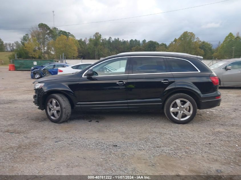 2015 Audi Q7 3.0T Premium VIN: WA1LGAFE6FD021514 Lot: 40781222