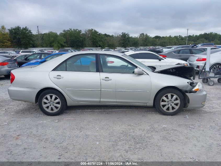 2004 Toyota Camry Xle VIN: 4T1BE30K64U792288 Lot: 40781224