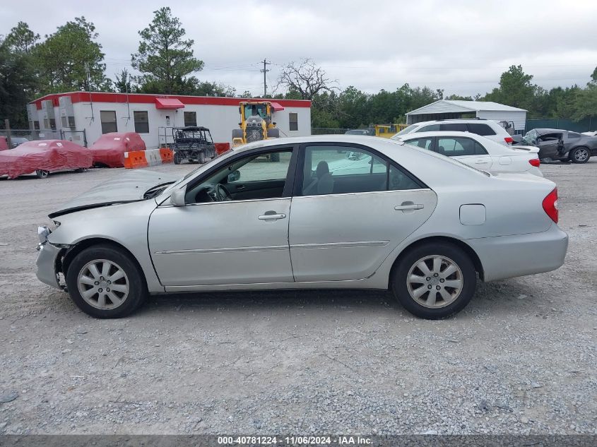 2004 Toyota Camry Xle VIN: 4T1BE30K64U792288 Lot: 40781224