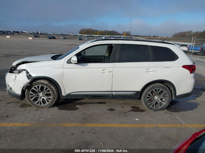 2016 Mitsubishi Outlander Sel VIN: JA4AD3A36GZ036567 Lot: 40781228