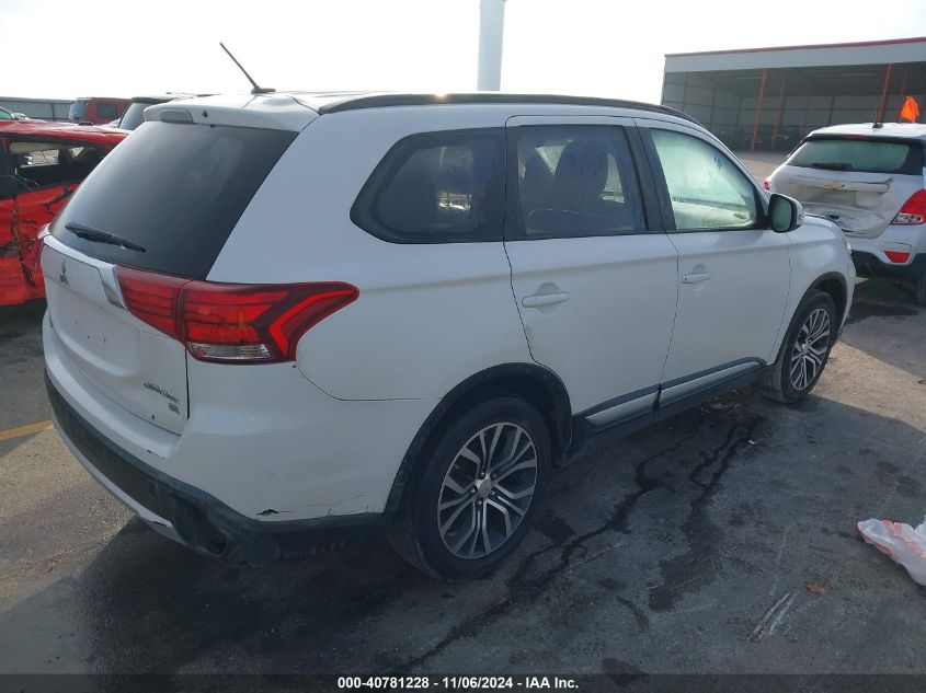 2016 Mitsubishi Outlander Sel VIN: JA4AD3A36GZ036567 Lot: 40781228