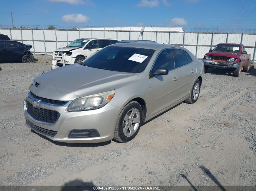 2014 Chevrolet Malibu 1Ls VIN: 1G11B5SL8EF272201 Lot: 40781236