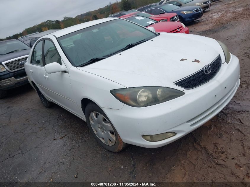 2002 Toyota Camry Se VIN: 4T1BE30K02U084373 Lot: 40781238