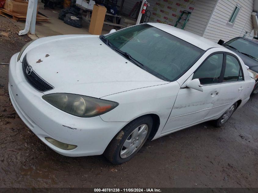 2002 Toyota Camry Se VIN: 4T1BE30K02U084373 Lot: 40781238