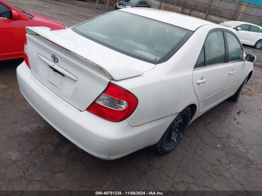 2002 Toyota Camry Se VIN: 4T1BE30K02U084373 Lot: 40781238