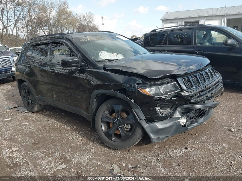 2018 Jeep Compass Altitude Fwd VIN: 3C4NJCBB4JT407777 Lot: 40781243