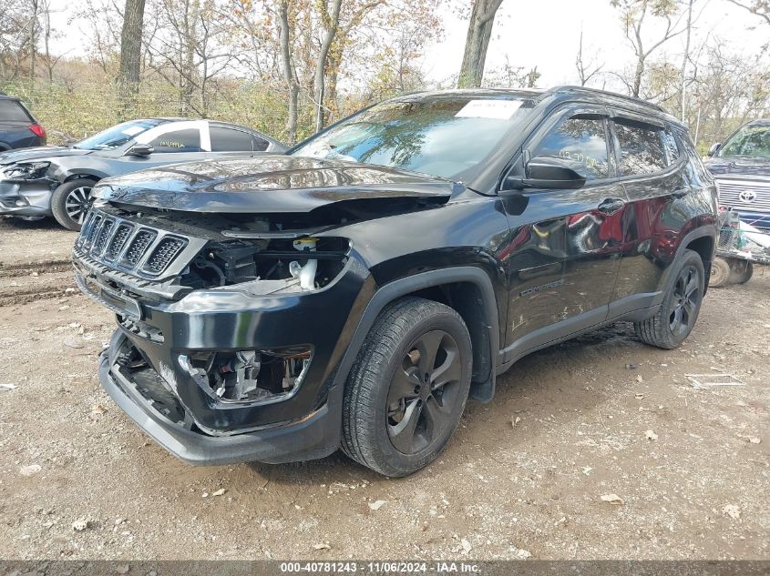 2018 Jeep Compass Altitude Fwd VIN: 3C4NJCBB4JT407777 Lot: 40781243