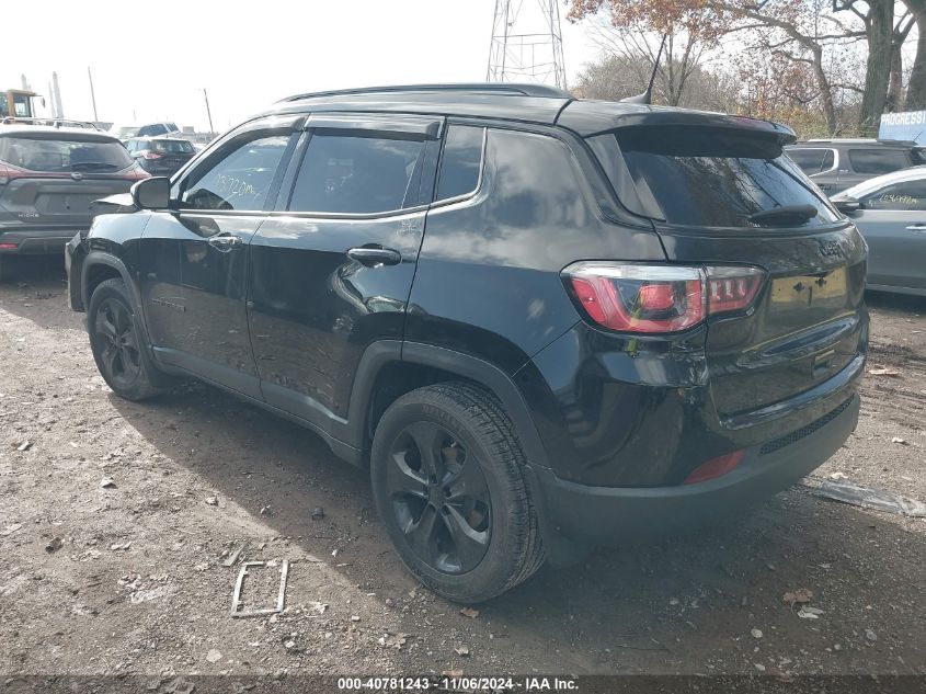 2018 Jeep Compass Altitude Fwd VIN: 3C4NJCBB4JT407777 Lot: 40781243